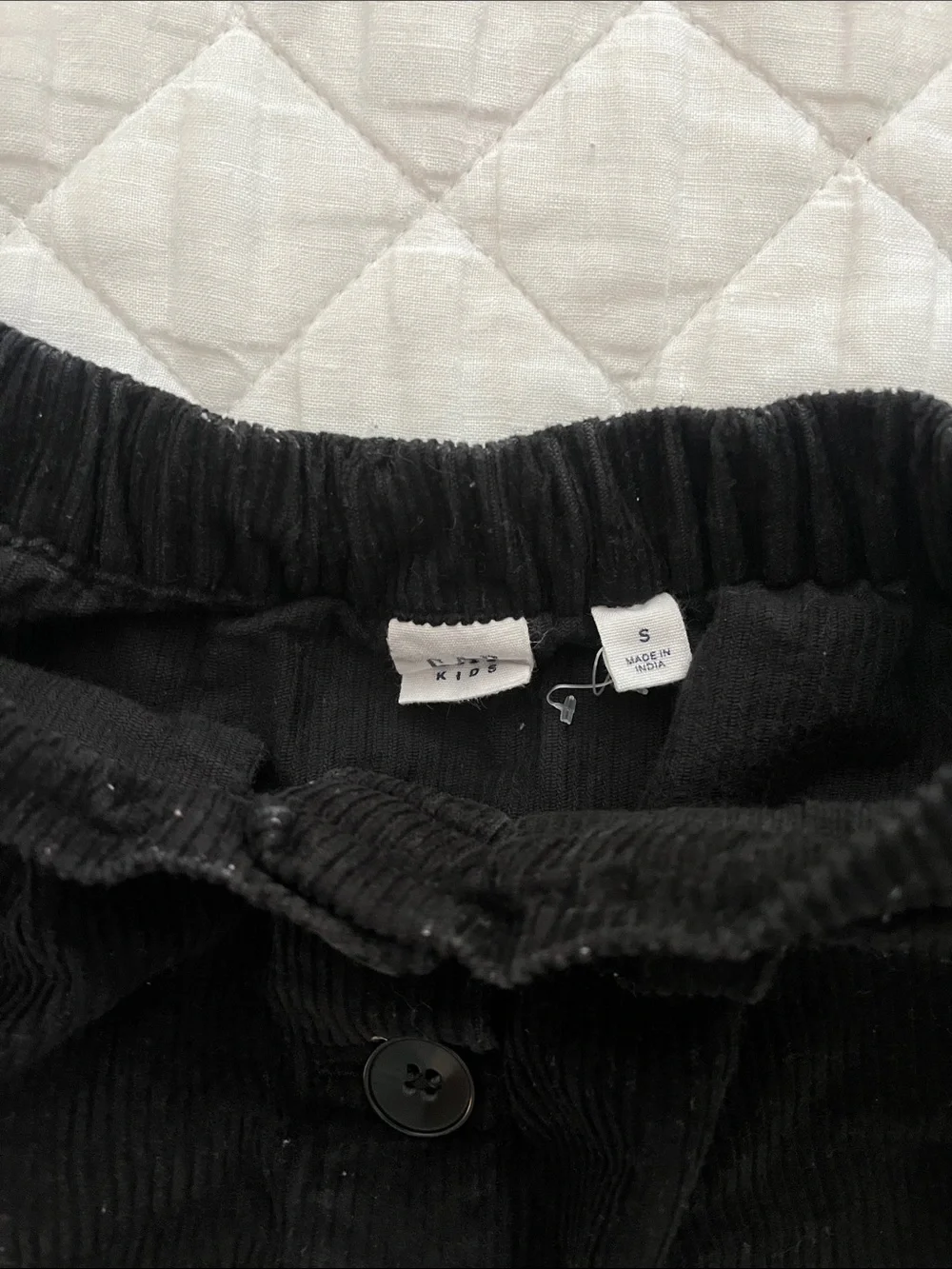 Gap Kids Black Corduroy Skirt Size S